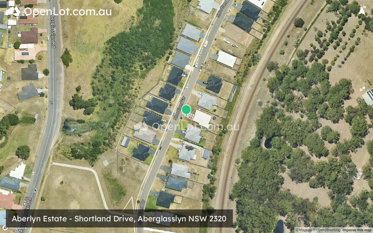 Satellite image for Aberlyn Estate - Shortland Drive, Aberglasslyn NSW 2320