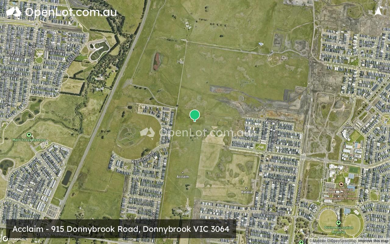 Satellite image for Acclaim - 915 Donnybrook Road, Donnybrook VIC 3064