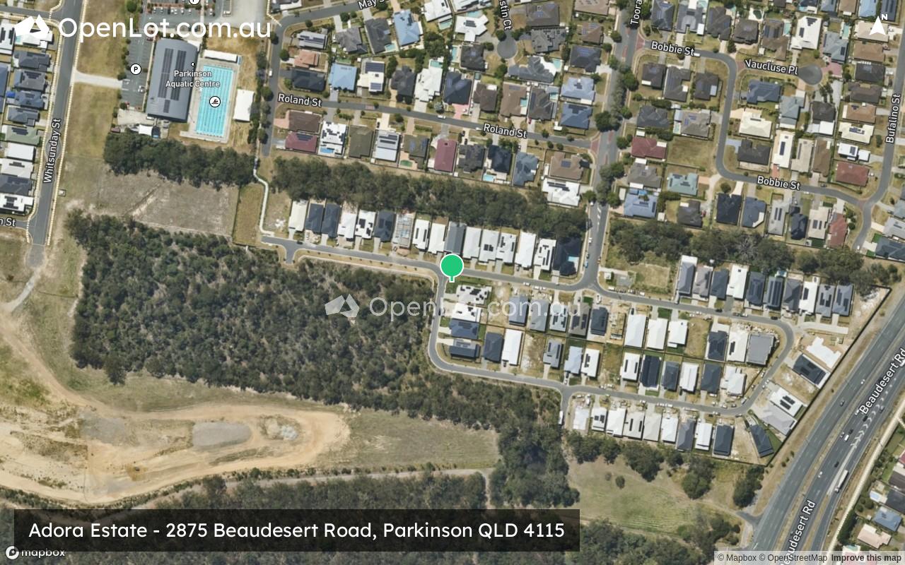 Satellite image for Adora Estate - 2875 Beaudesert Road, Parkinson QLD 4115