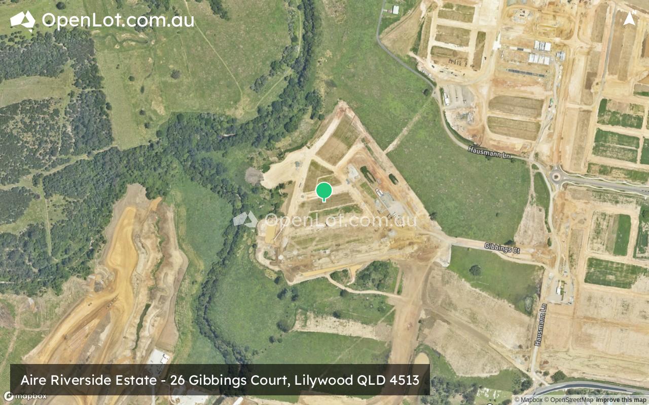 Satellite image for 26 Gibbings Court, Lilywood QLD 4513