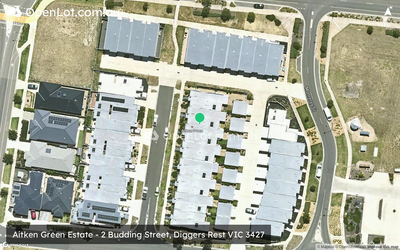 Satellite image for Aitken Green Estate - 2 Budding Street, Diggers Rest VIC 3427