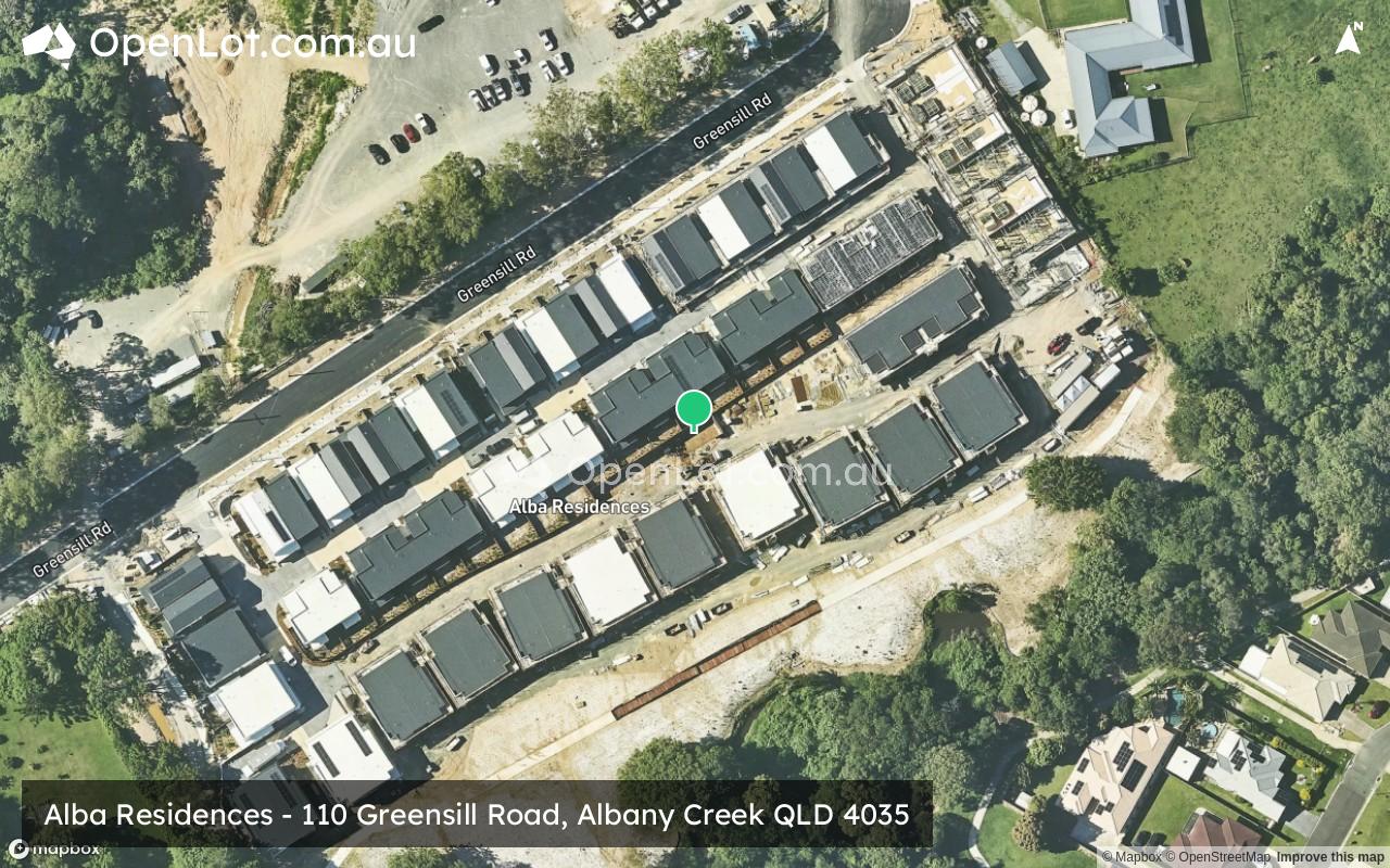 Satellite image for Alba Residences - 110 Greensill Road, Albany Creek QLD 4035