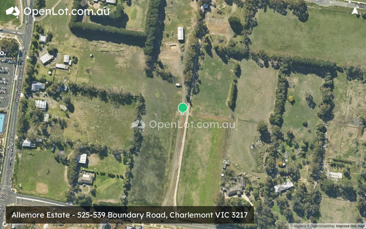 Satellite image for Allemore Estate - 525-539 Boundary Road, Charlemont VIC 3217