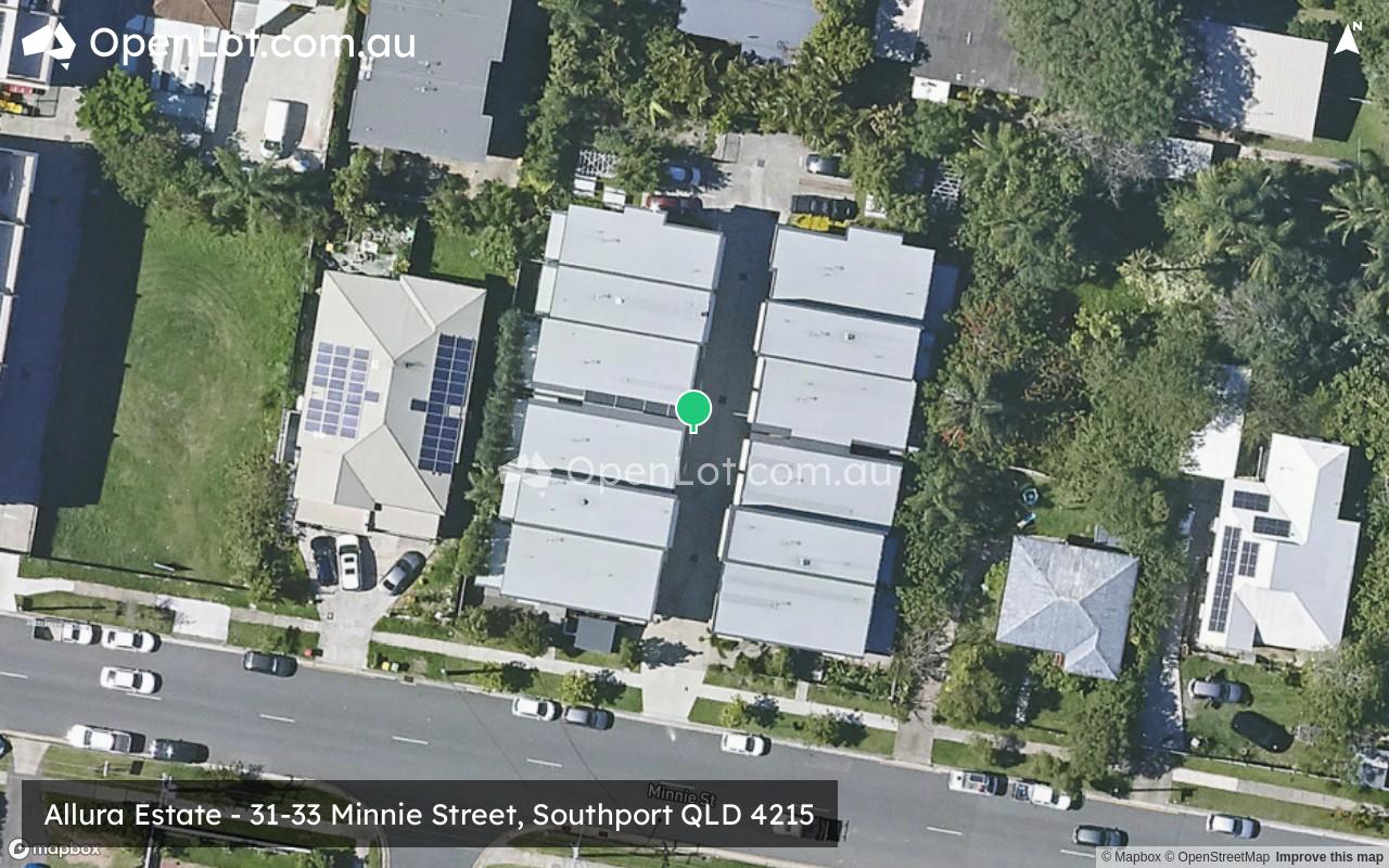 Satellite image for Allura Estate - 31-33 Minnie Street, Southport QLD 4215