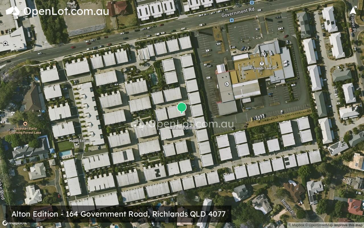 Satellite image for Alton Edition - 164 Government Road, Richlands QLD 4077
