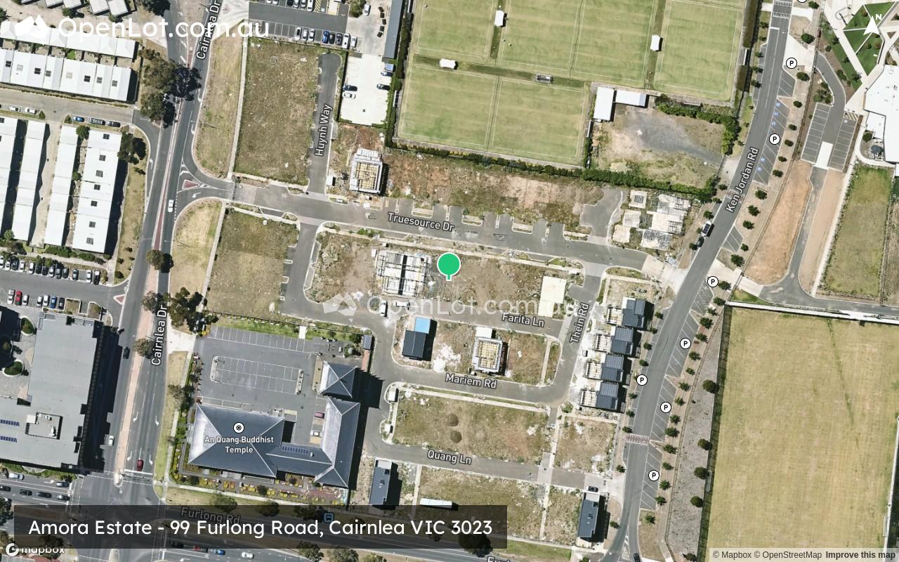 Satellite image for Amora Estate - 99 Furlong Road, Cairnlea VIC 3023