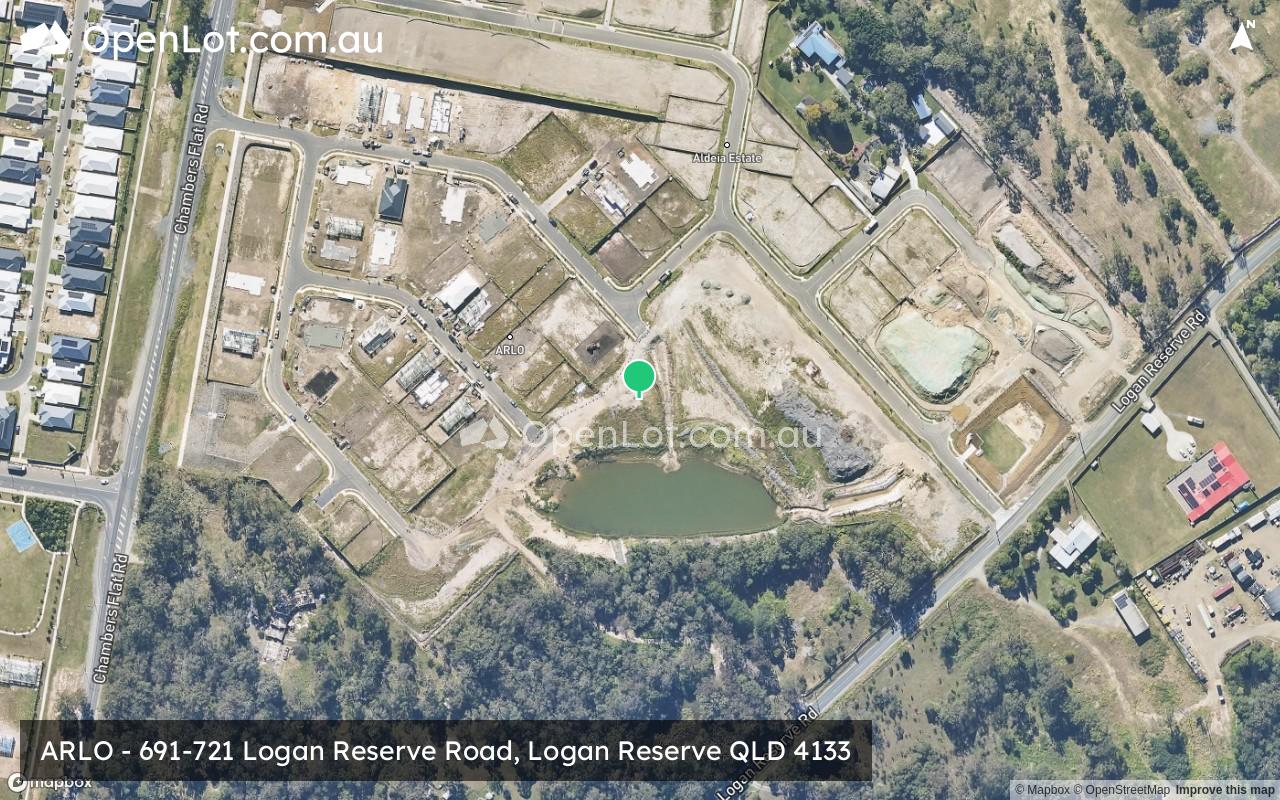 Satellite image for ARLO - 691-721 Logan Reserve Road, Logan Reserve QLD 4133