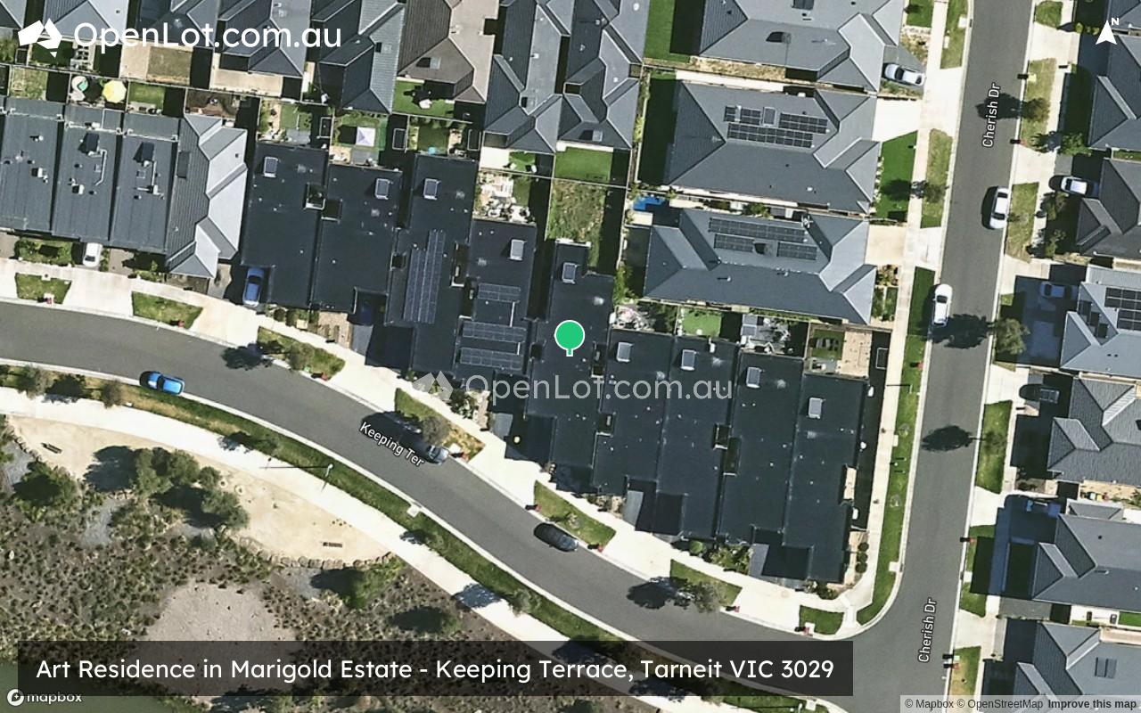 Satellite image for Art Residence in Marigold Estate - Keeping Terrace, Tarneit VIC 3029