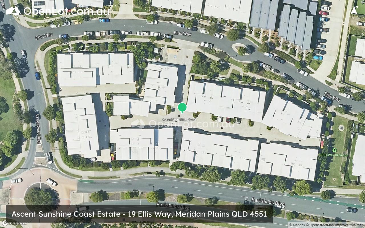 Satellite image for Ascent Sunshine Coast Estate - 19 Ellis Way, Meridan Plains QLD 4551