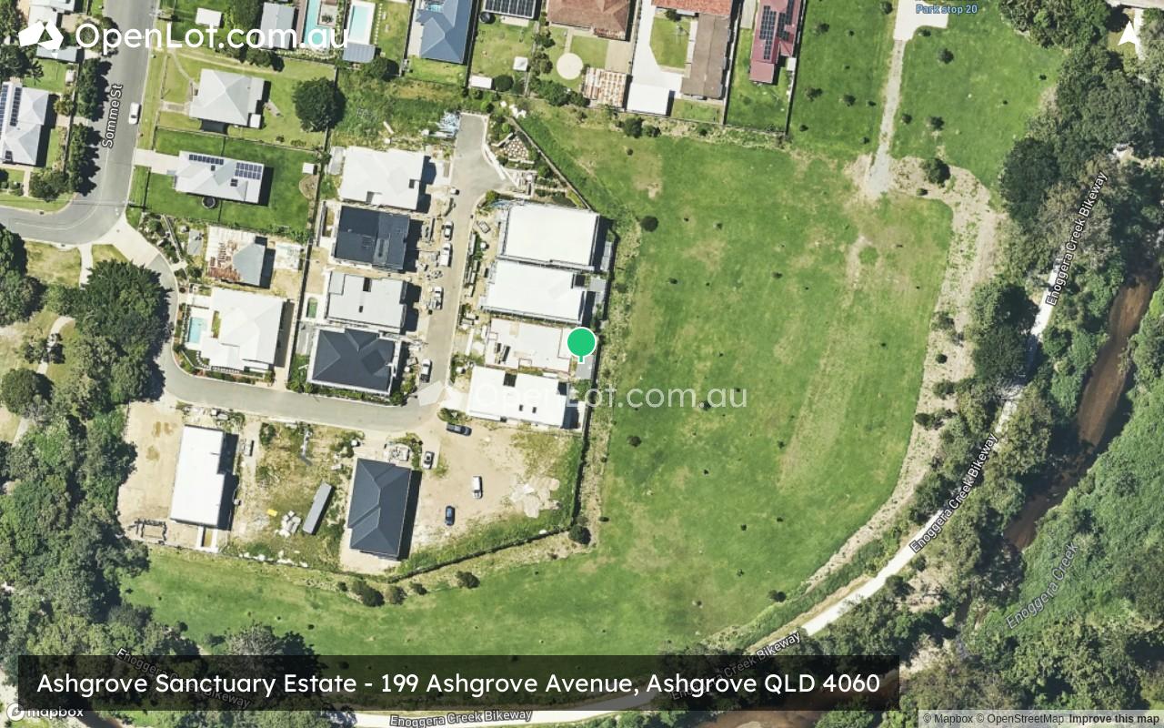 Satellite image for Ashgrove Sanctuary Estate - 199 Ashgrove Avenue, Ashgrove QLD 4060
