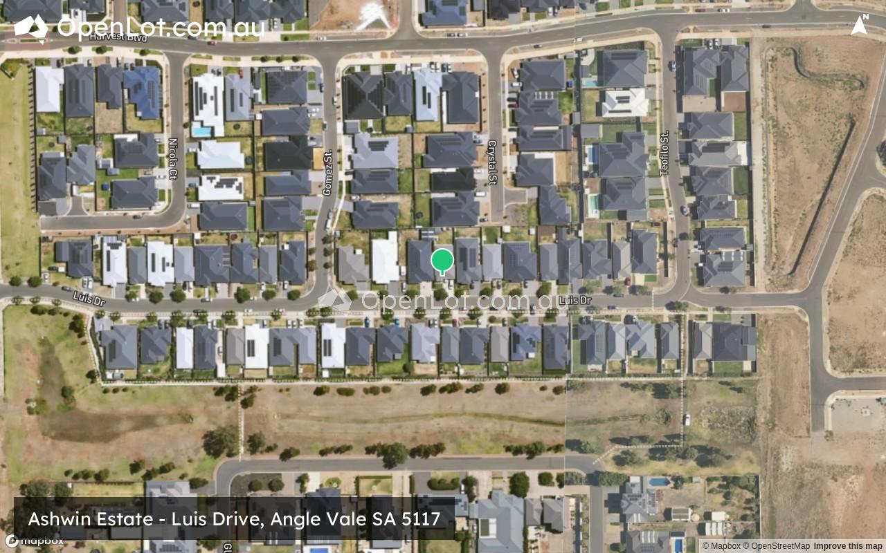 Satellite image for Ashwin Estate - Luis Drive, Angle Vale SA 5117