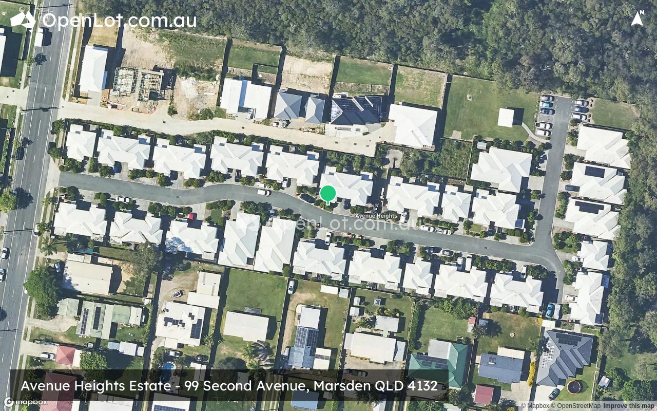 Satellite image for Avenue Heights Estate - 99 Second Avenue, Marsden QLD 4132