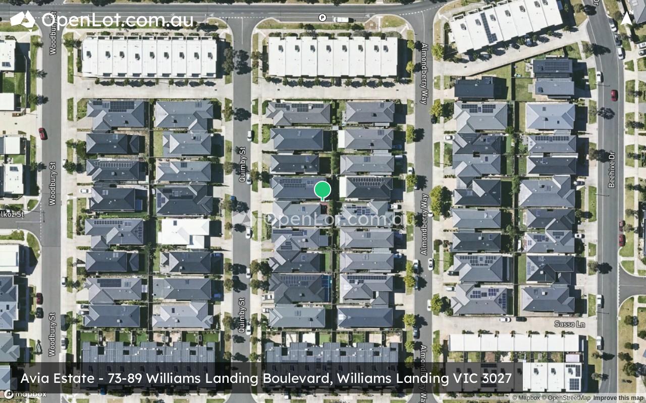Satellite image for Avia Estate - 73-89 Williams Landing Boulevard, Williams Landing VIC 3027