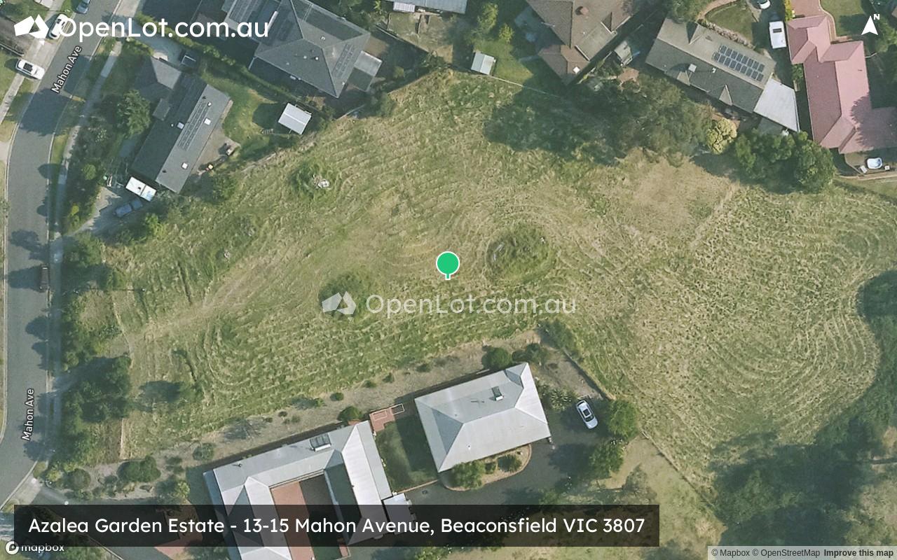 Satellite image for Azalea Garden Estate - 13-15 Mahon Avenue, Beaconsfield VIC 3807