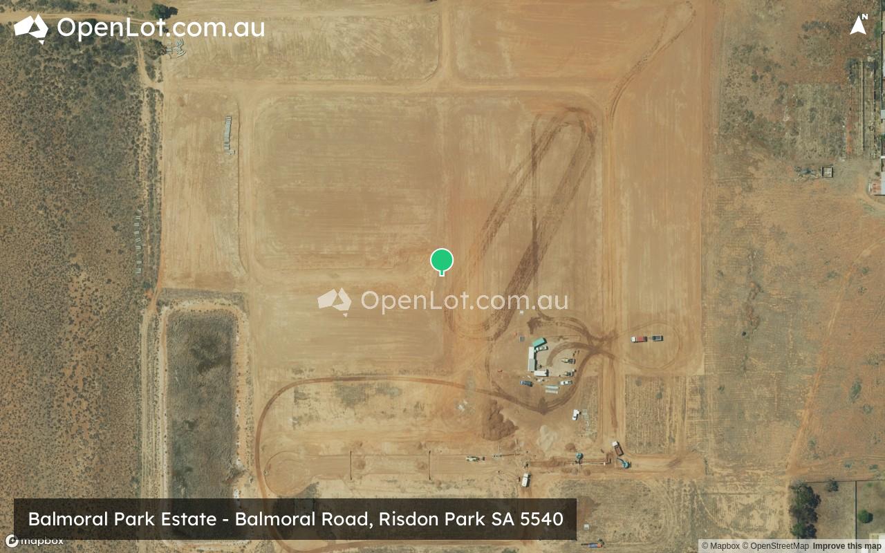 Satellite image for Balmoral Park Estate - Balmoral Road, Risdon Park SA 5540