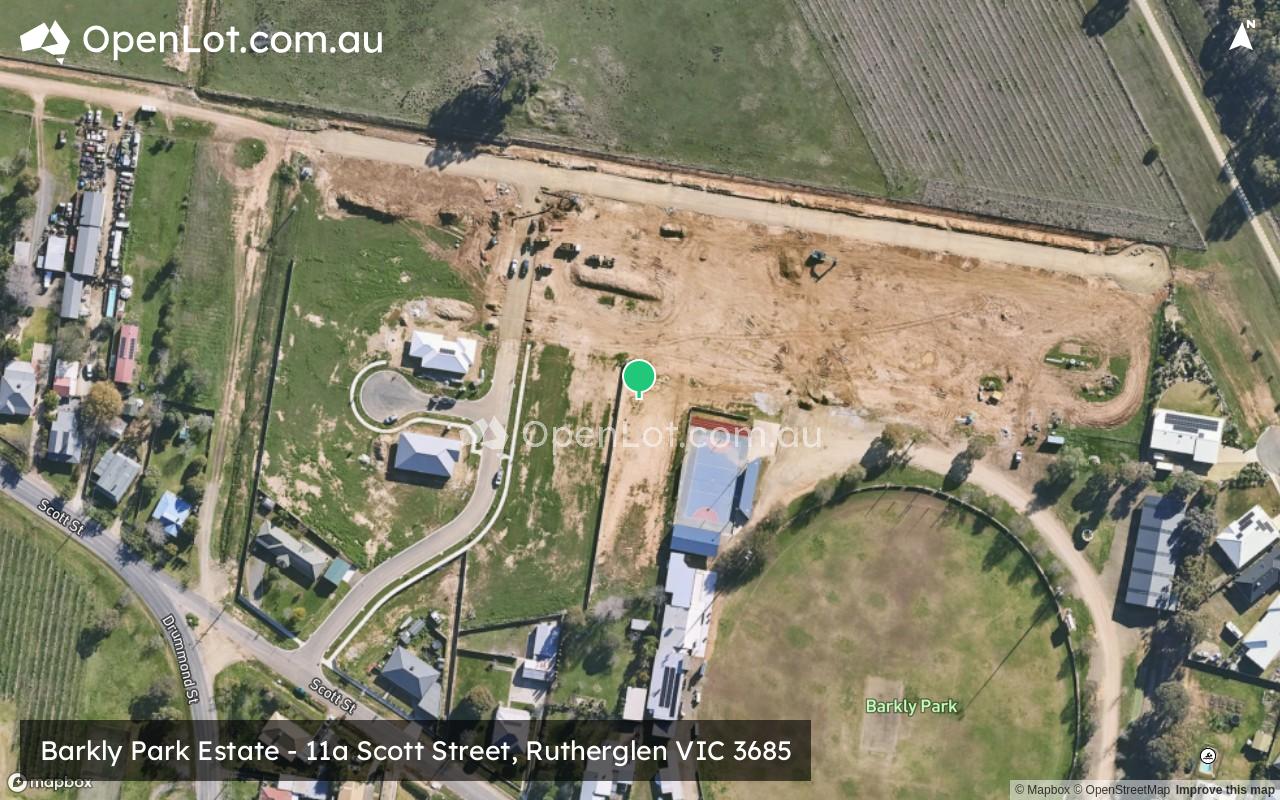 Satellite image for Barkly Park Estate - 11a Scott Street, Rutherglen VIC 3685