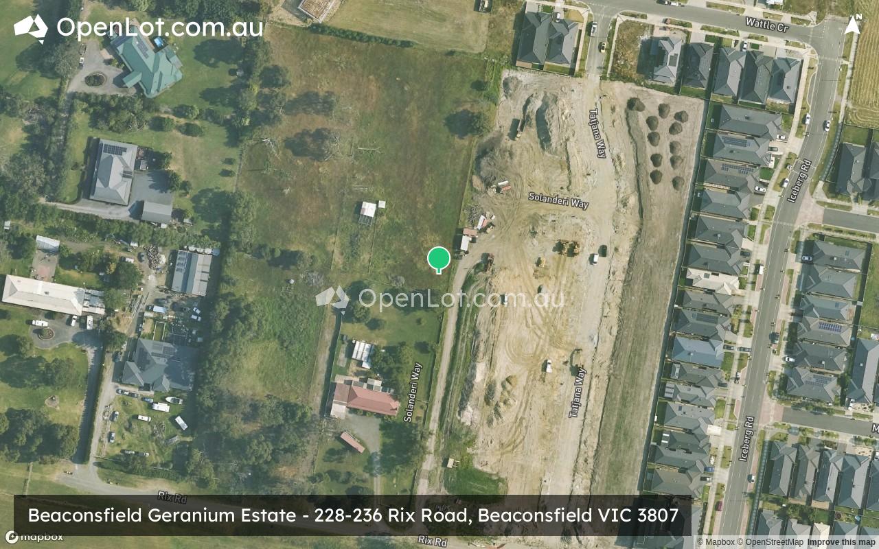 Satellite image for 228-240 Rix Road, Beaconsfield VIC 3807