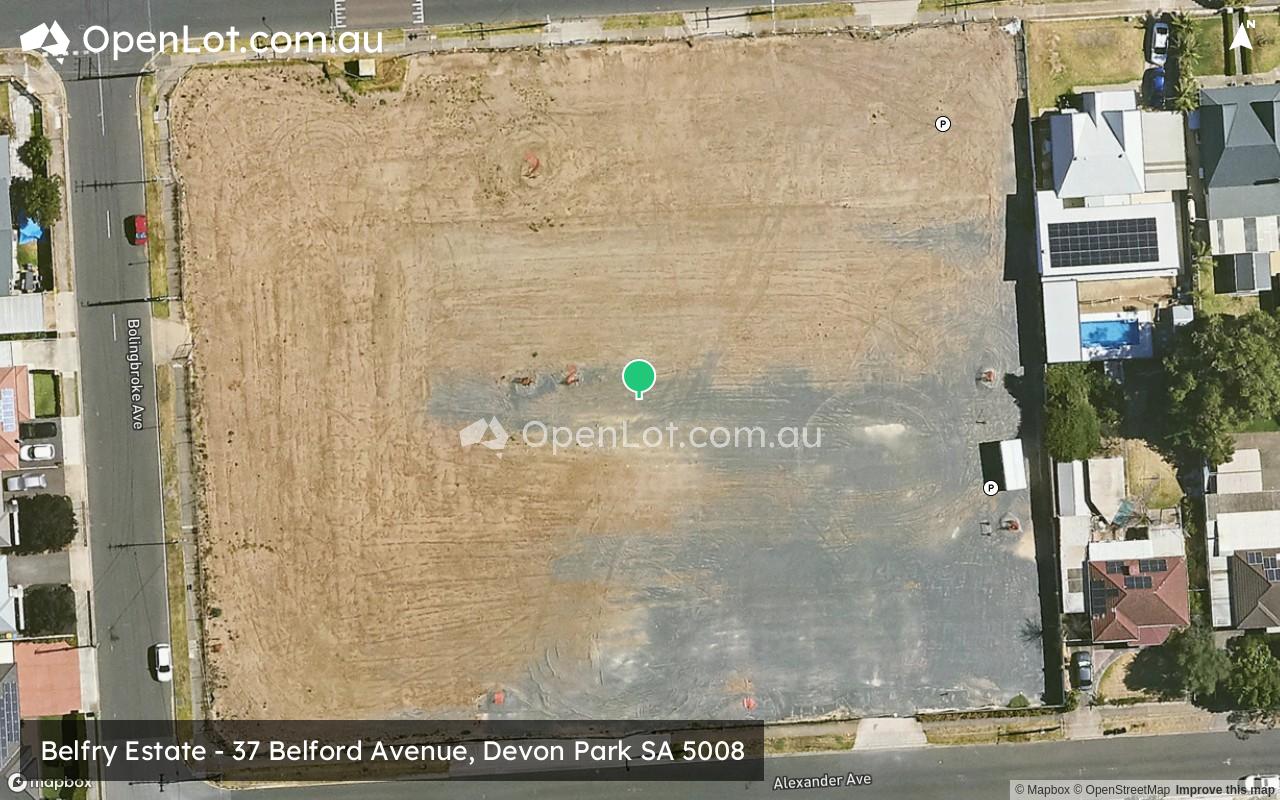 Satellite image for Belfry Estate - 37 Belford Avenue, Devon Park SA 5008
