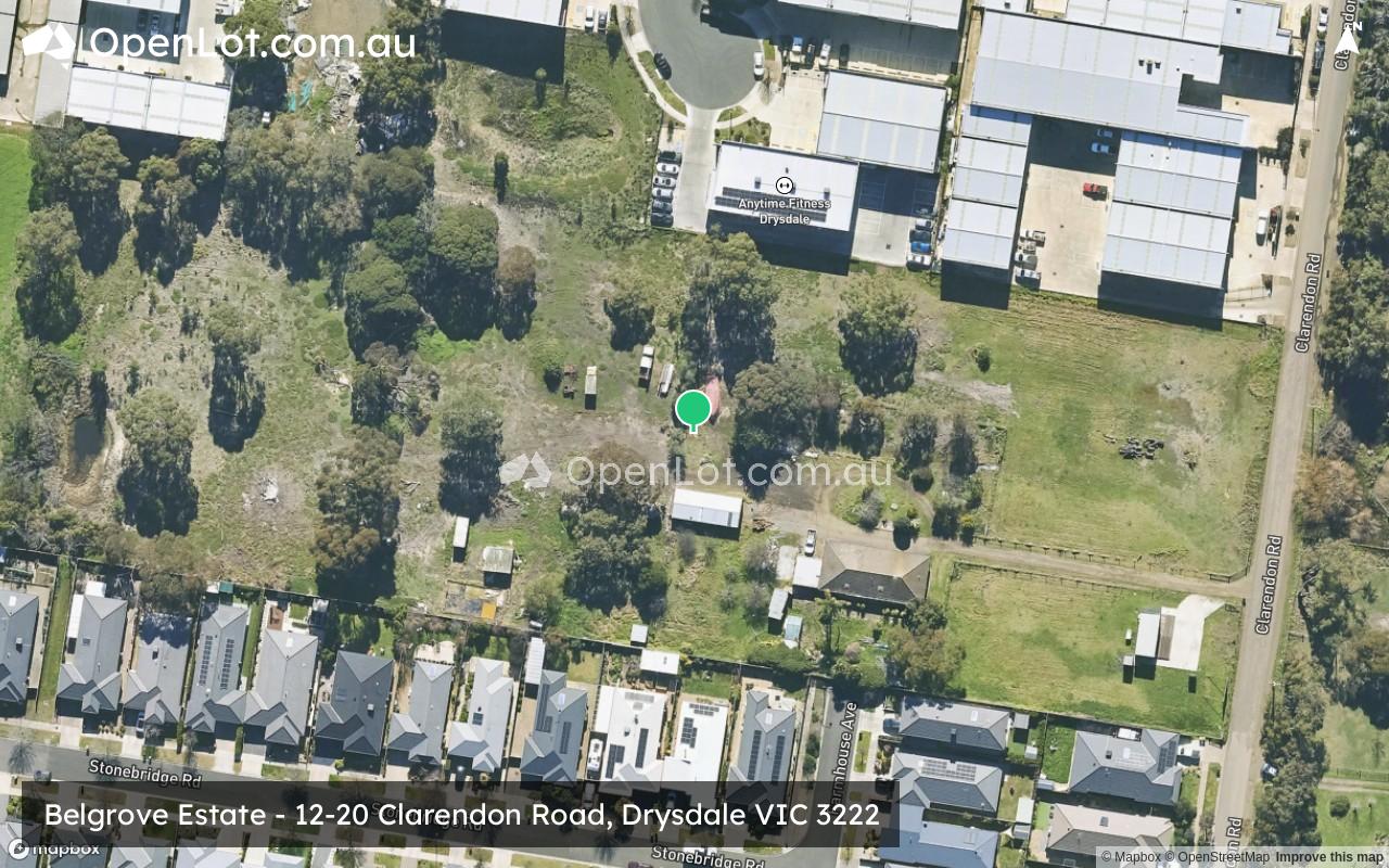 Satellite image for Belgrove Estate - 12-20 Clarendon Road, Drysdale VIC 3222