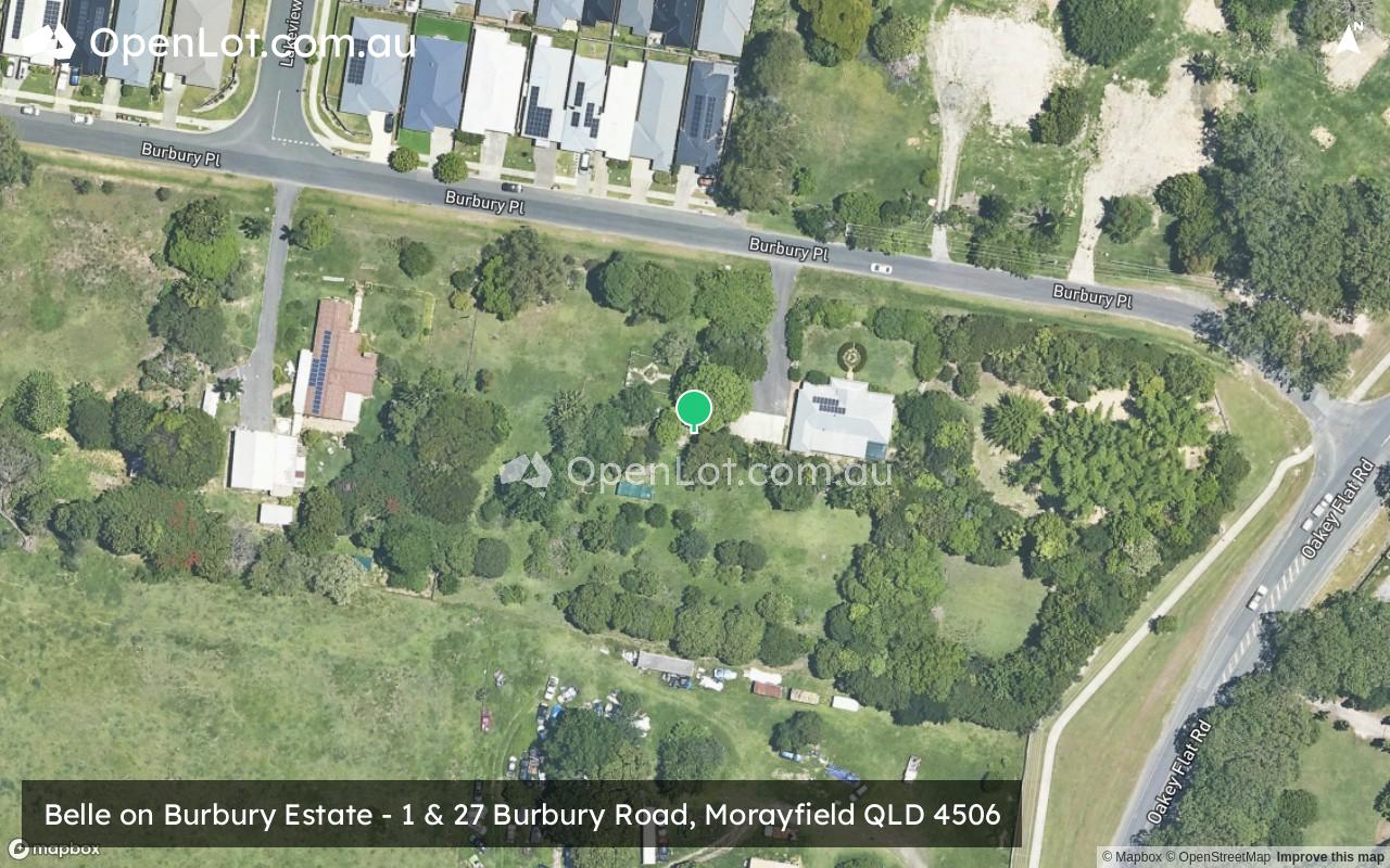 Satellite image for 1 & 27 Burbury Road, Morayfield QLD 4506