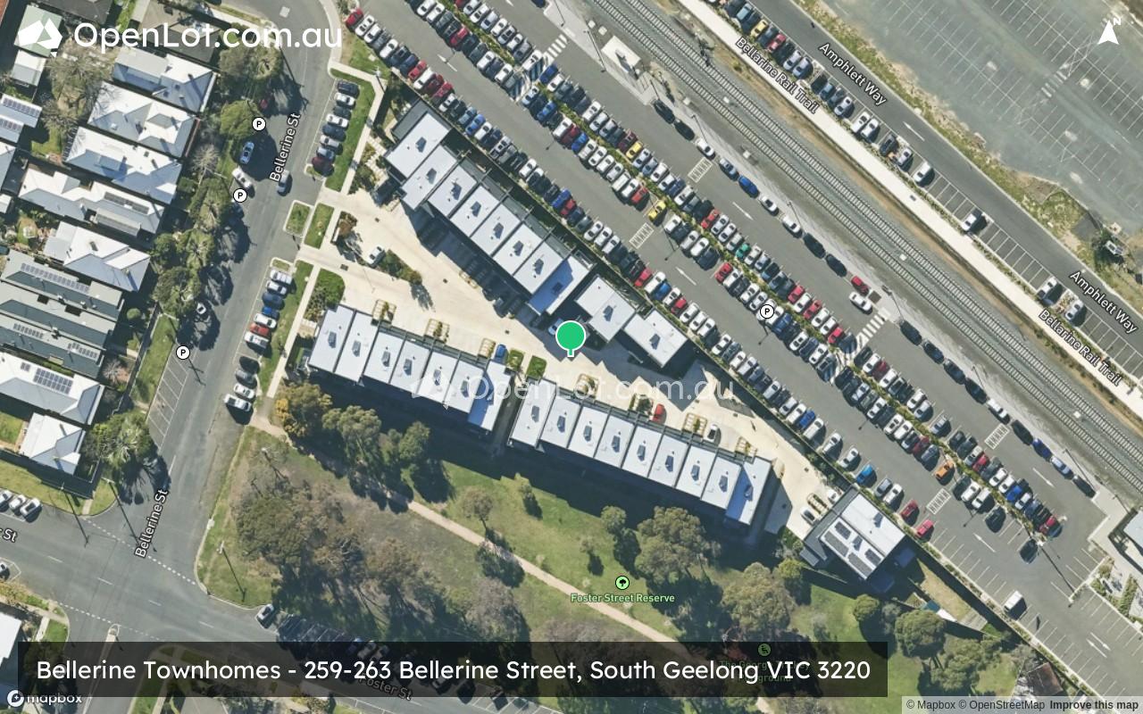 Satellite image for Bellerine Townhomes - 259-263 Bellerine Street, South Geelong VIC 3220
