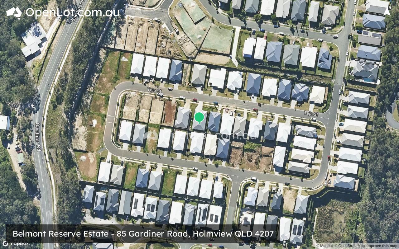 Satellite image for Belmont Reserve Estate - 85 Gardiner Road, Holmview QLD 4207