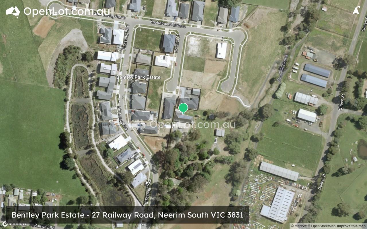 Satellite image for Bentley Park Estate - 27 Railway Road, Neerim South VIC 3831