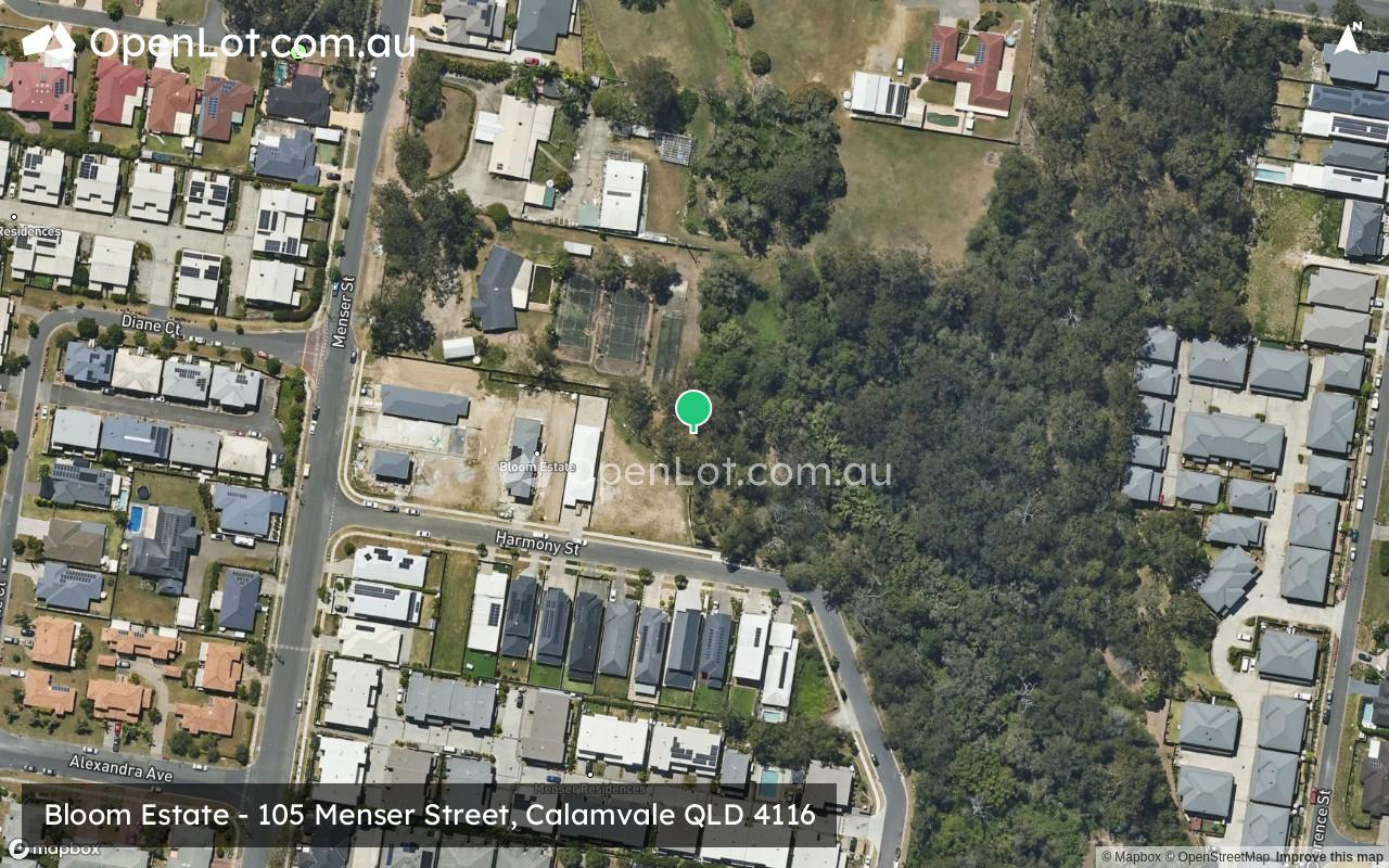 Satellite image for Bloom Estate - 105 Menser Street, Calamvale QLD 4116