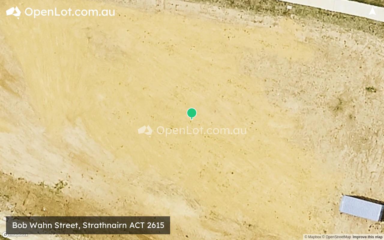 Satellite image for Bob Wahn Street, Strathnairn ACT 2615