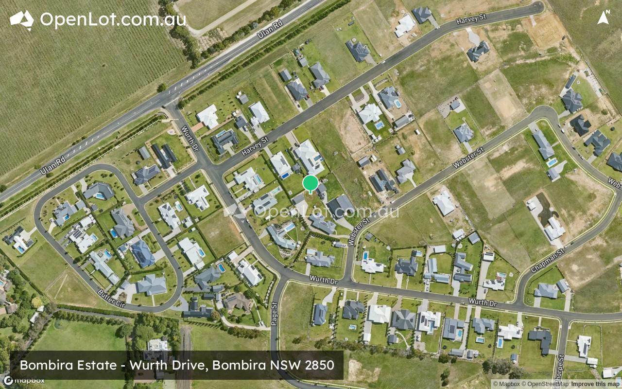 Satellite image for Bombira Estate - Wurth Drive, Bombira NSW 2850