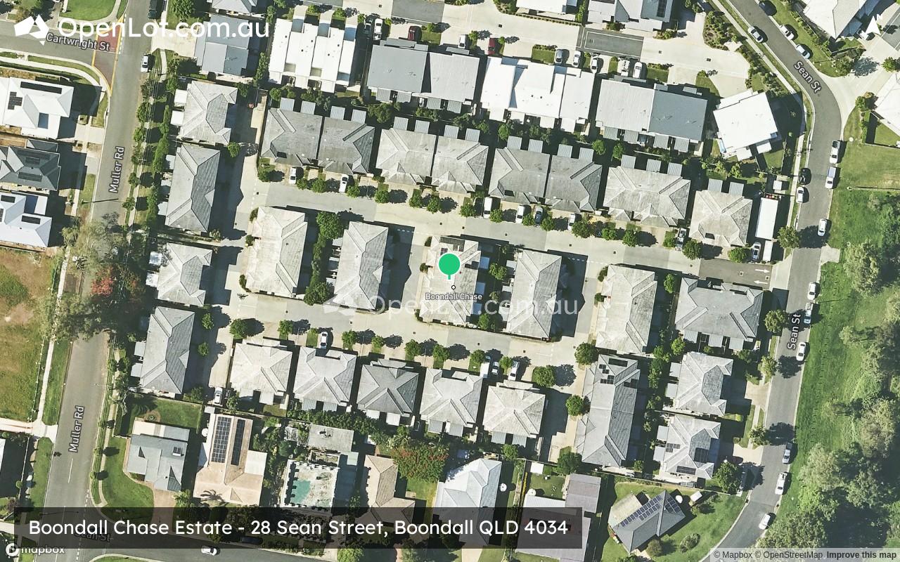 Satellite image for Boondall Chase Estate - 28 Sean Street, Boondall QLD 4034