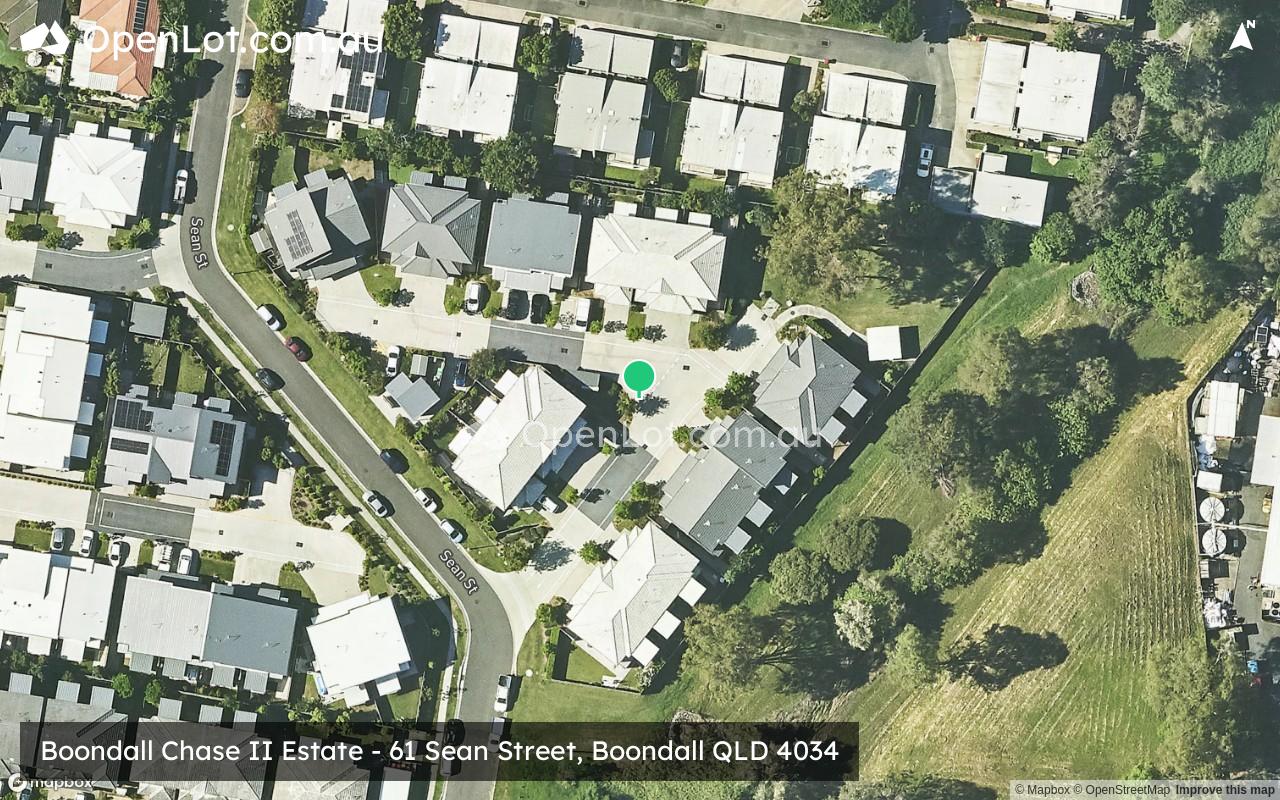 Satellite image for Boondall Chase II Estate - 61 Sean Street, Boondall QLD 4034