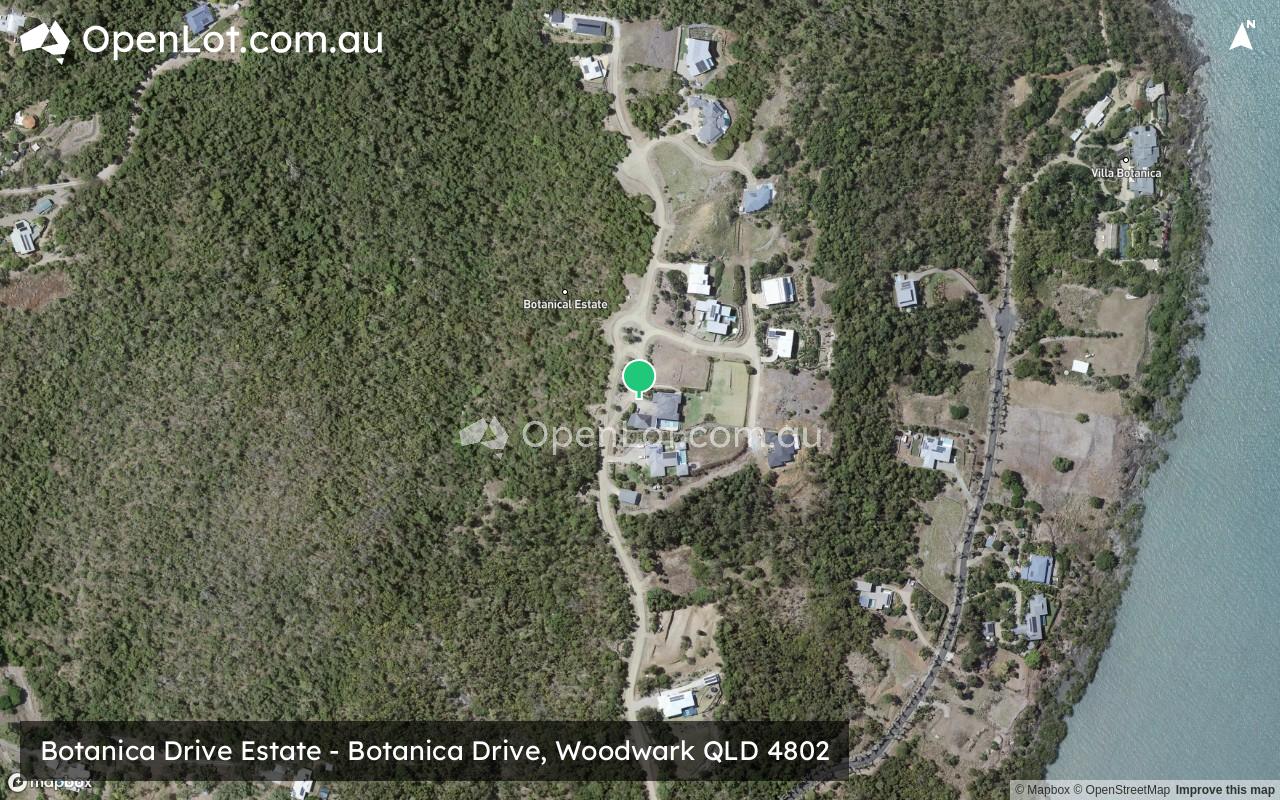 Satellite image for Botanica Drive Estate - Botanica Drive, Woodwark QLD 4802