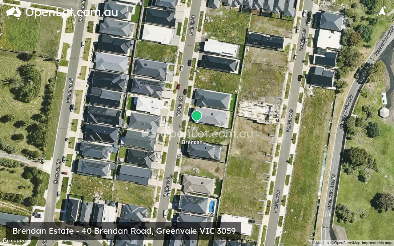 Satellite image for Brendan Estate - 40 Brendan Road, Greenvale VIC 3059