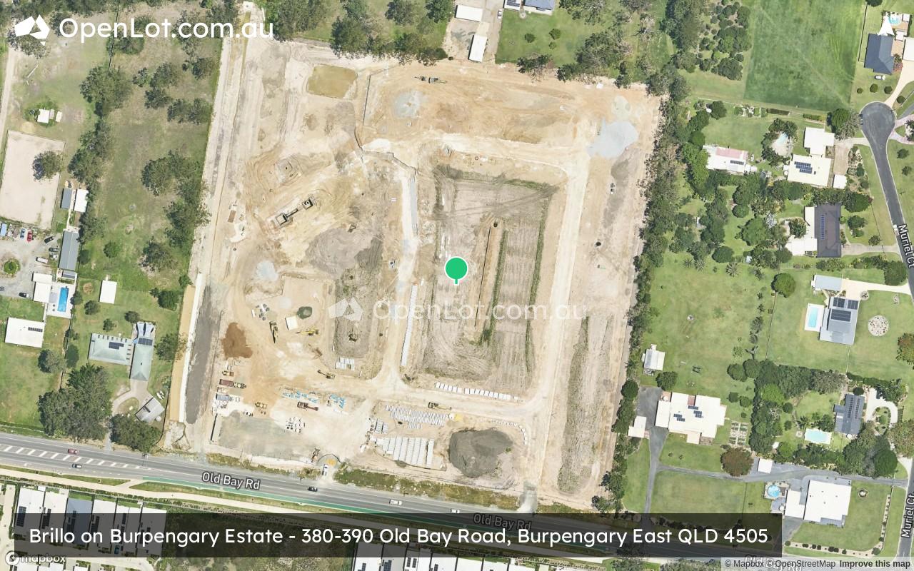 Satellite image for 374-390 Old Bay Road, Burpengary East QLD 4505