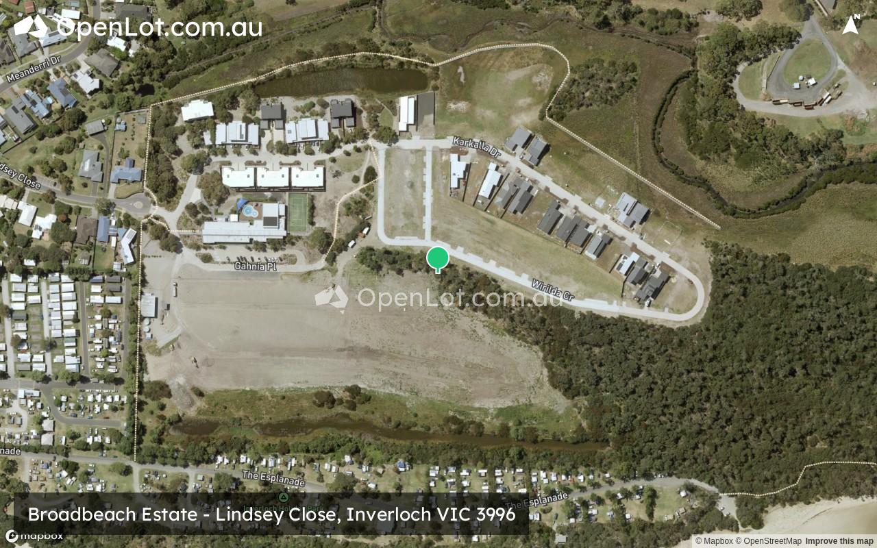 Satellite image for Broadbeach Estate - Lindsey Close, Inverloch VIC 3996