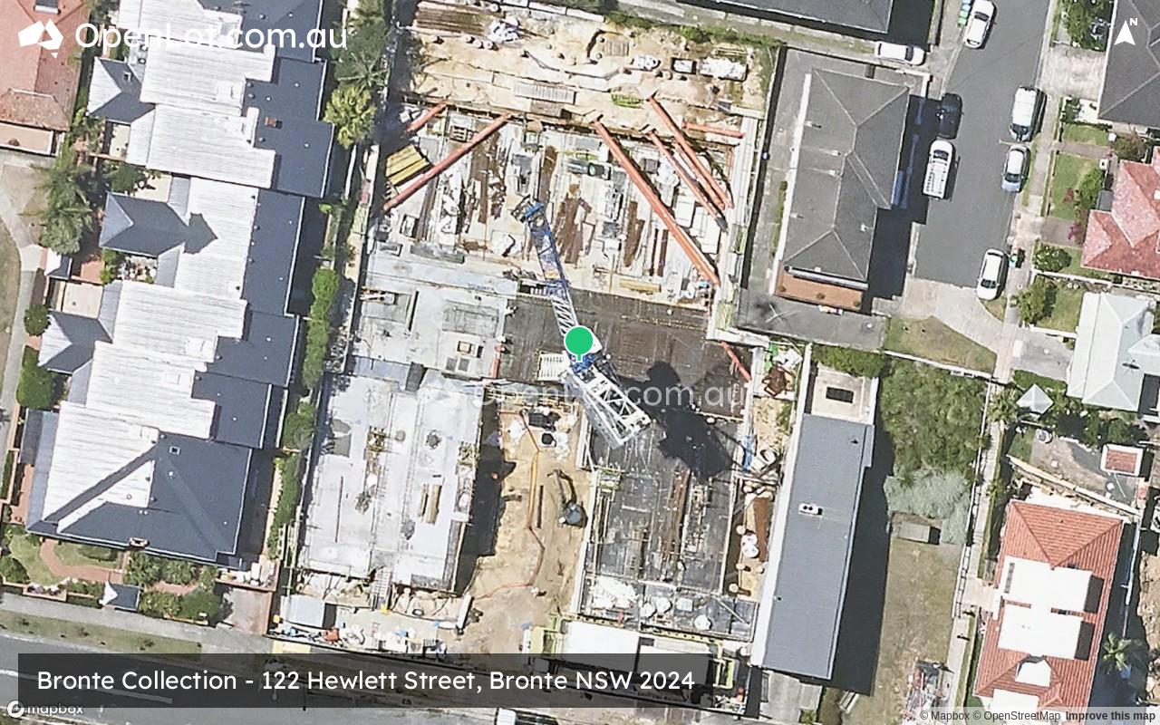Satellite image for Bronte Collection - 122 Hewlett Street, Bronte NSW 2024