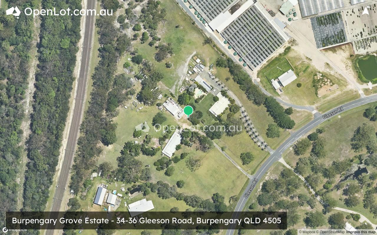 Satellite image for 34-36 Gleeson Road, Burpengary QLD 4505