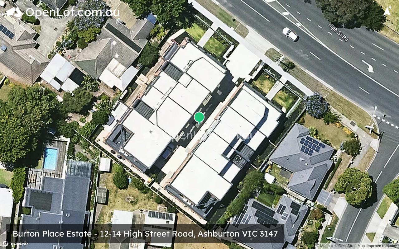 Satellite image for Burton Place Estate - 12-14 High Street Road, Ashburton VIC 3147