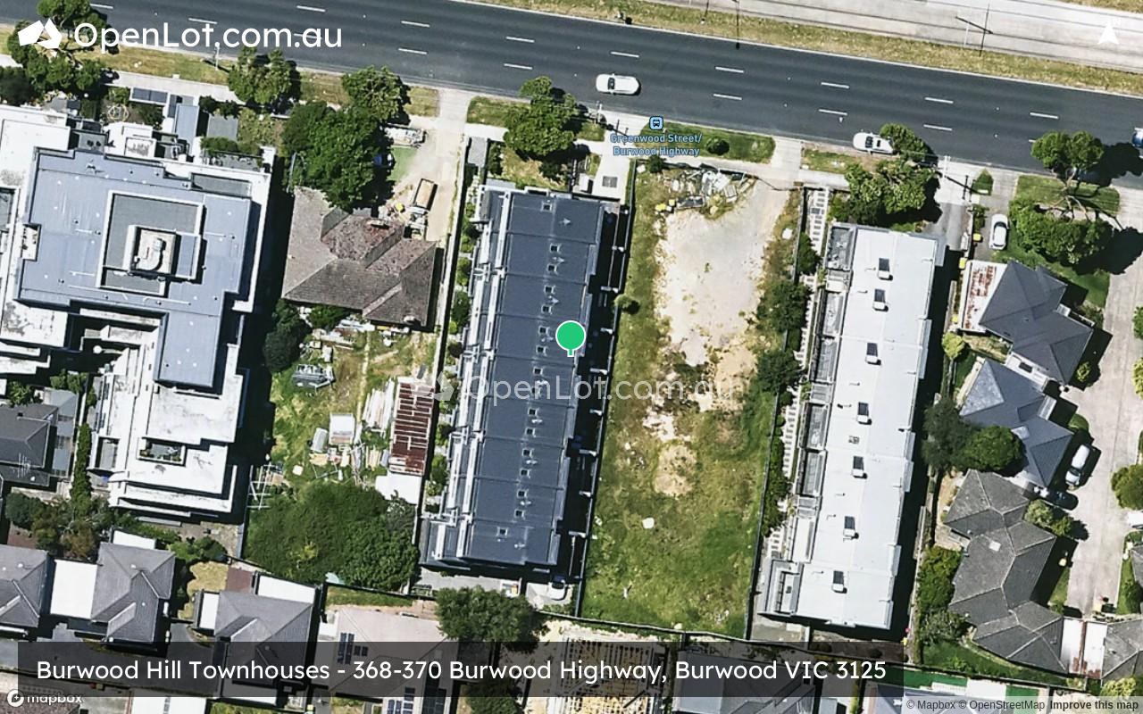 Satellite image for Burwood Hill Townhouses - 368-370 Burwood Highway, Burwood VIC 3125
