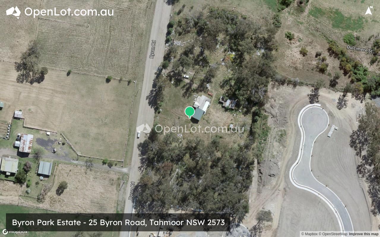 Satellite image for Byron Park Estate - 25 Byron Road, Tahmoor NSW 2573