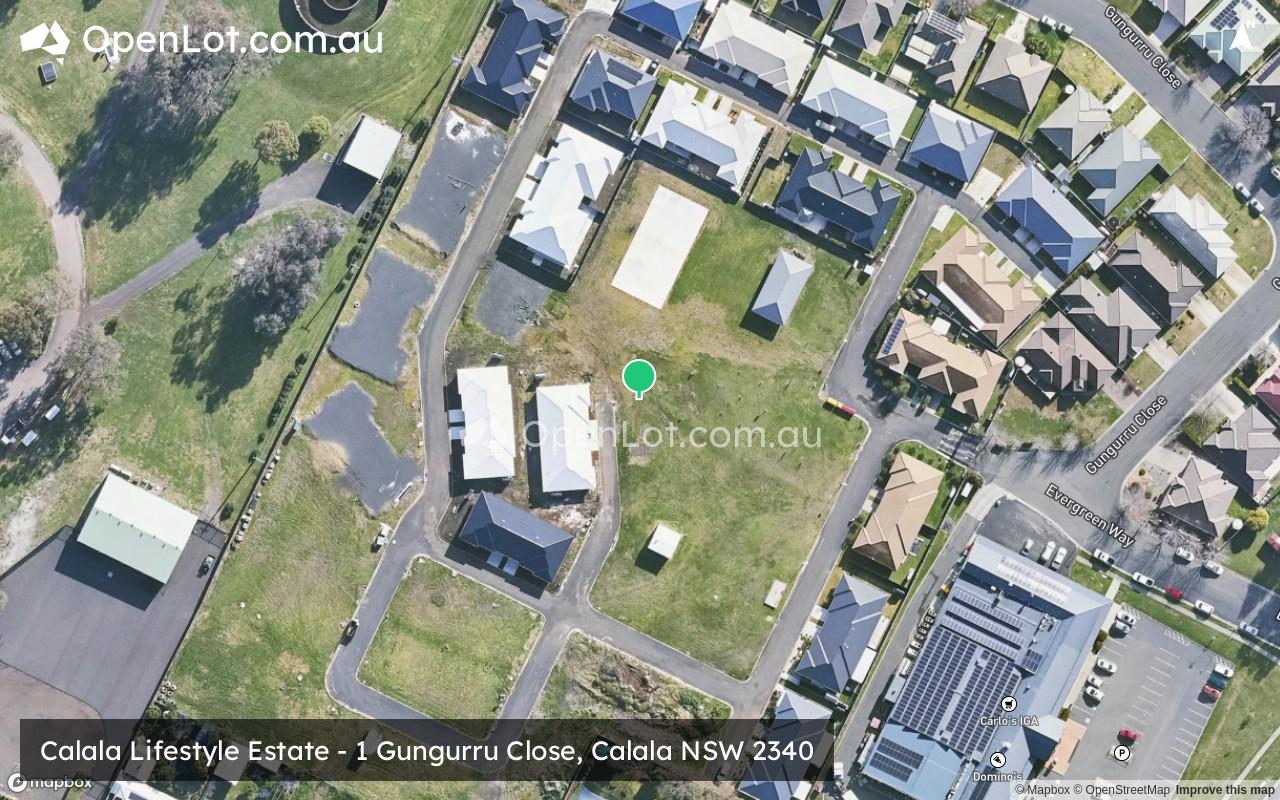 Satellite image for Calala Lifestyle Estate - 1 Gungurru Close, Calala NSW 2340