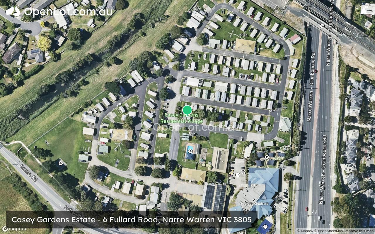 Satellite image for Casey Gardens Estate - 6 Fullard Road, Narre Warren VIC 3805