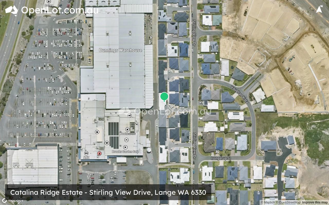 Satellite image for Catalina Ridge Estate - Stirling View Drive, Lange WA 6330