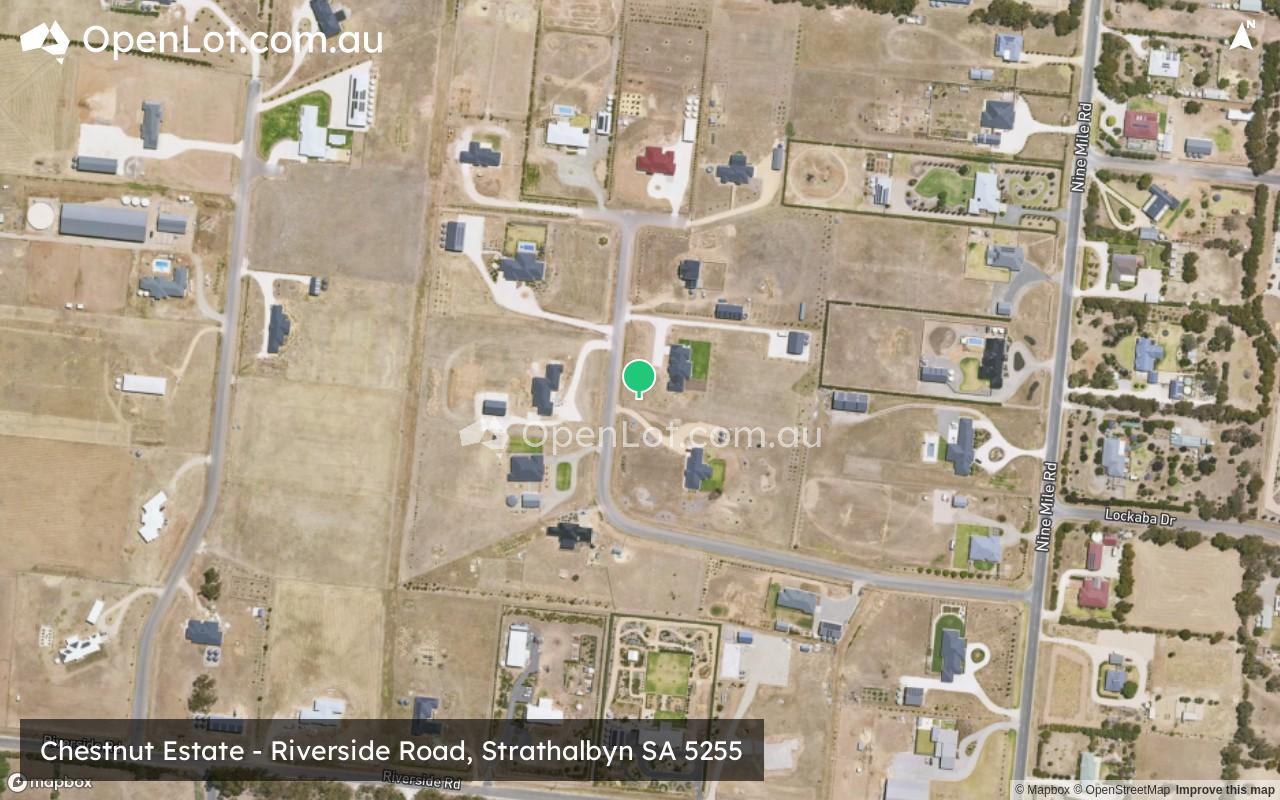 Satellite image for Chestnut Estate - Riverside Road, Strathalbyn SA 5255