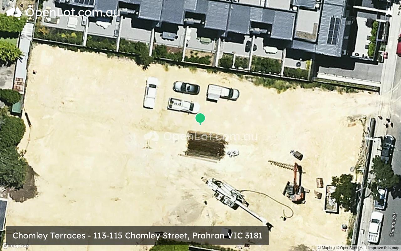 Satellite image for Chomley Terraces - 113-115 Chomley Street, Prahran VIC 3181
