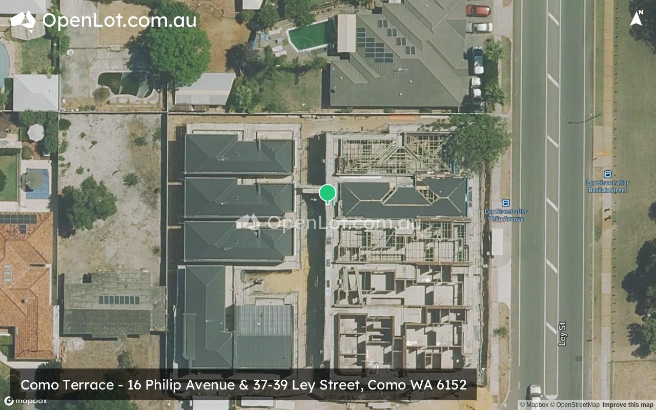 Satellite image for Como Terrace - 16 Philip Avenue & 37-39 Ley Street, Como WA 6152