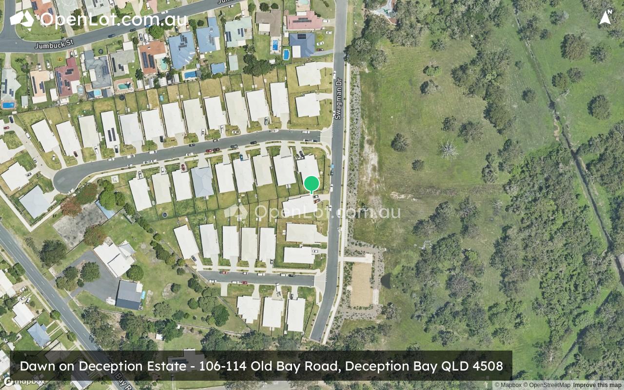 Satellite image for Dawn on Deception Estate - 106-114 Old Bay Road, Deception Bay QLD 4508