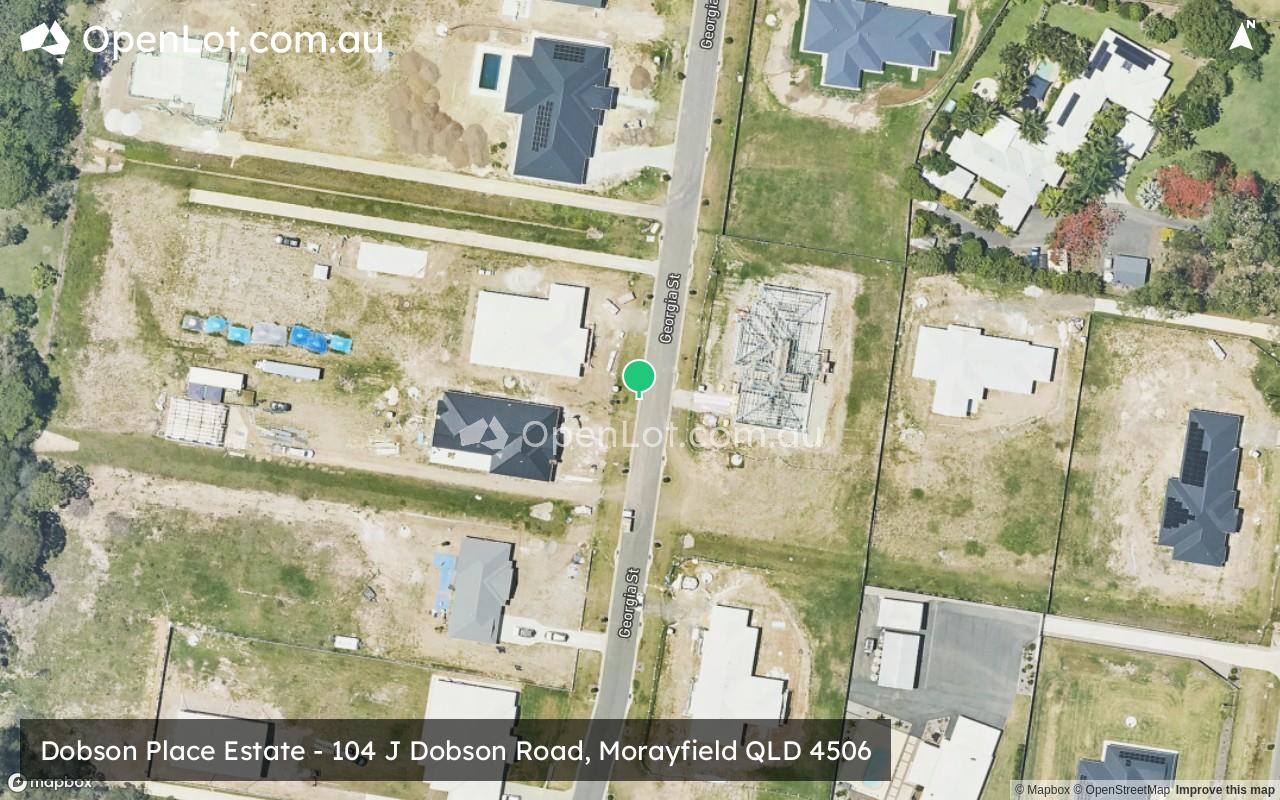 Satellite image for Dobson Place Estate - 104 J Dobson Road, Morayfield QLD 4506