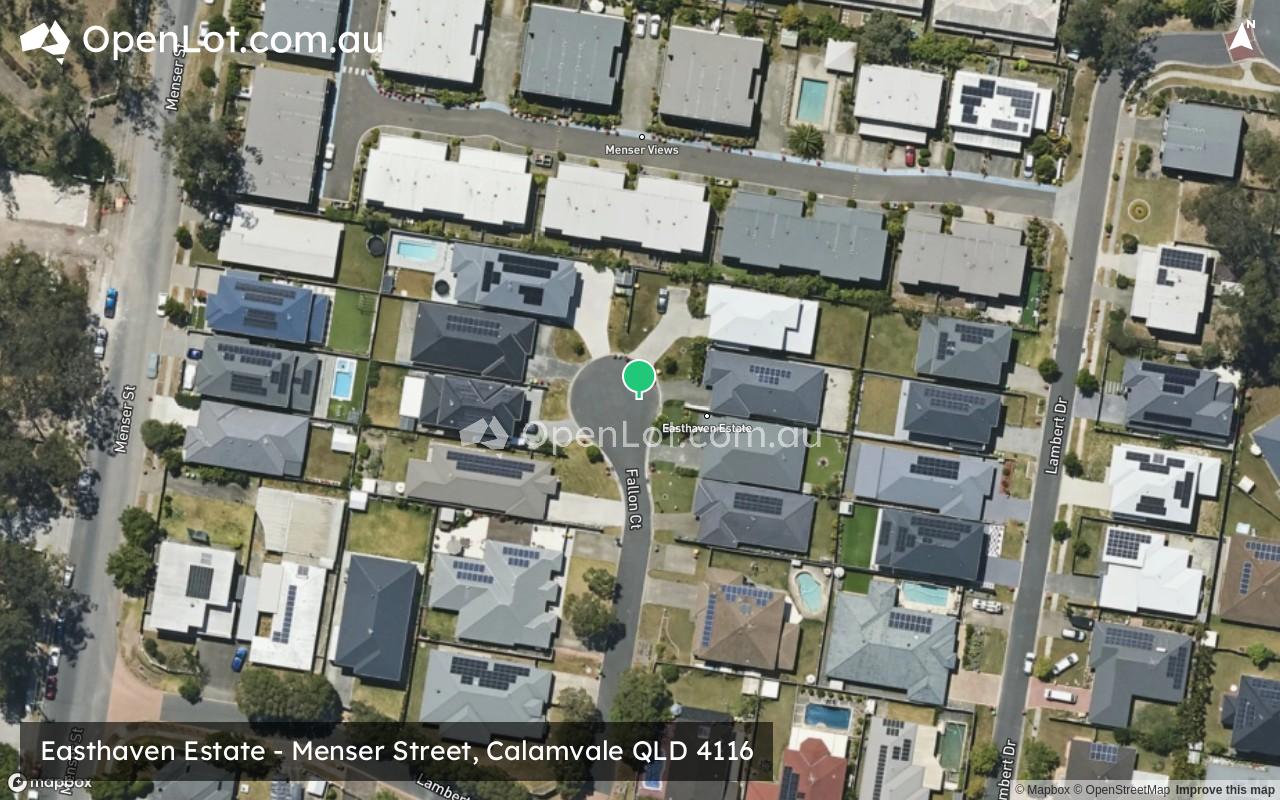 Satellite image for Easthaven Estate - Menser Street, Calamvale QLD 4116